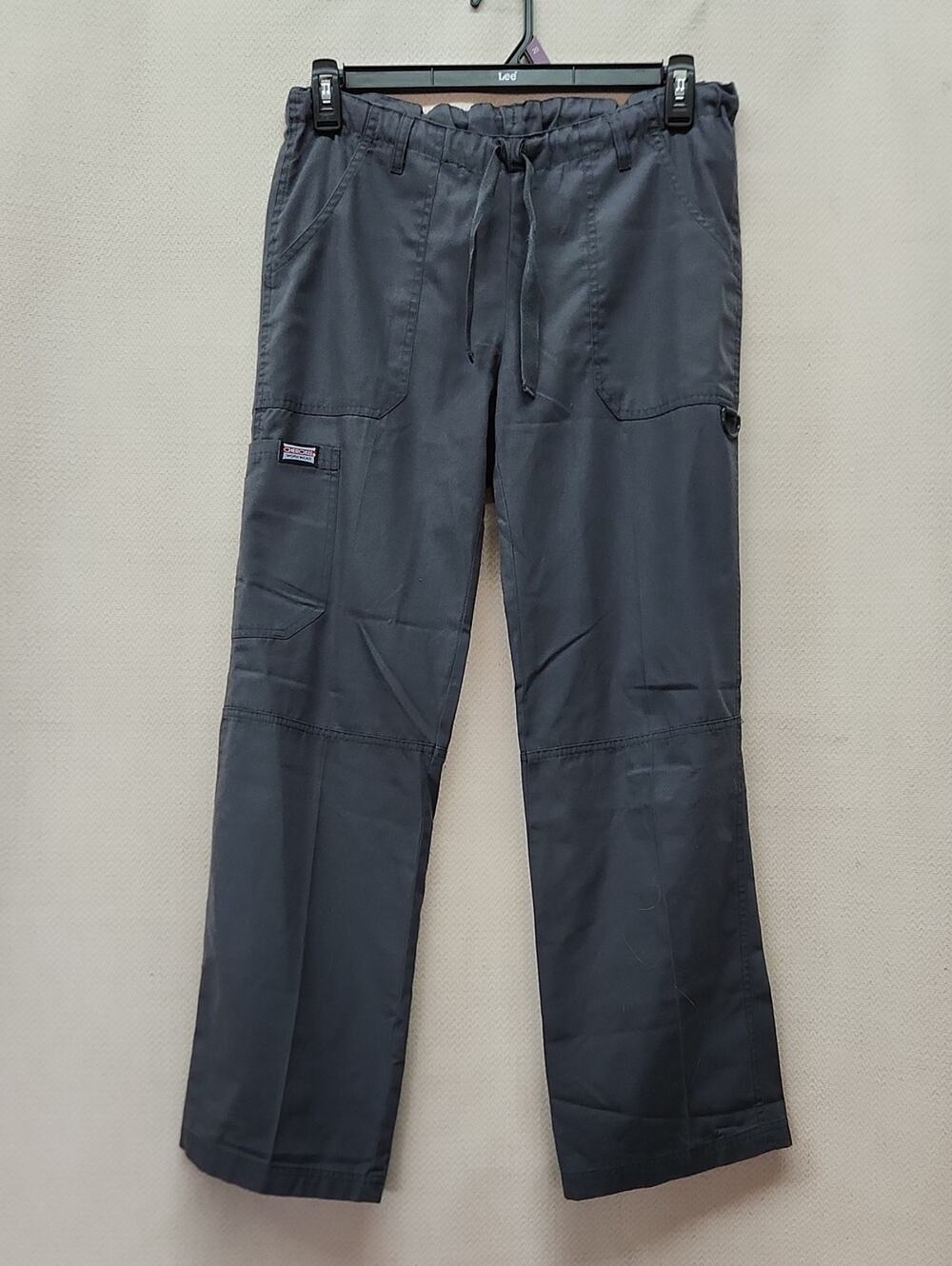 Cherokee Men's Dark Gray Cargo Drawstring Pants